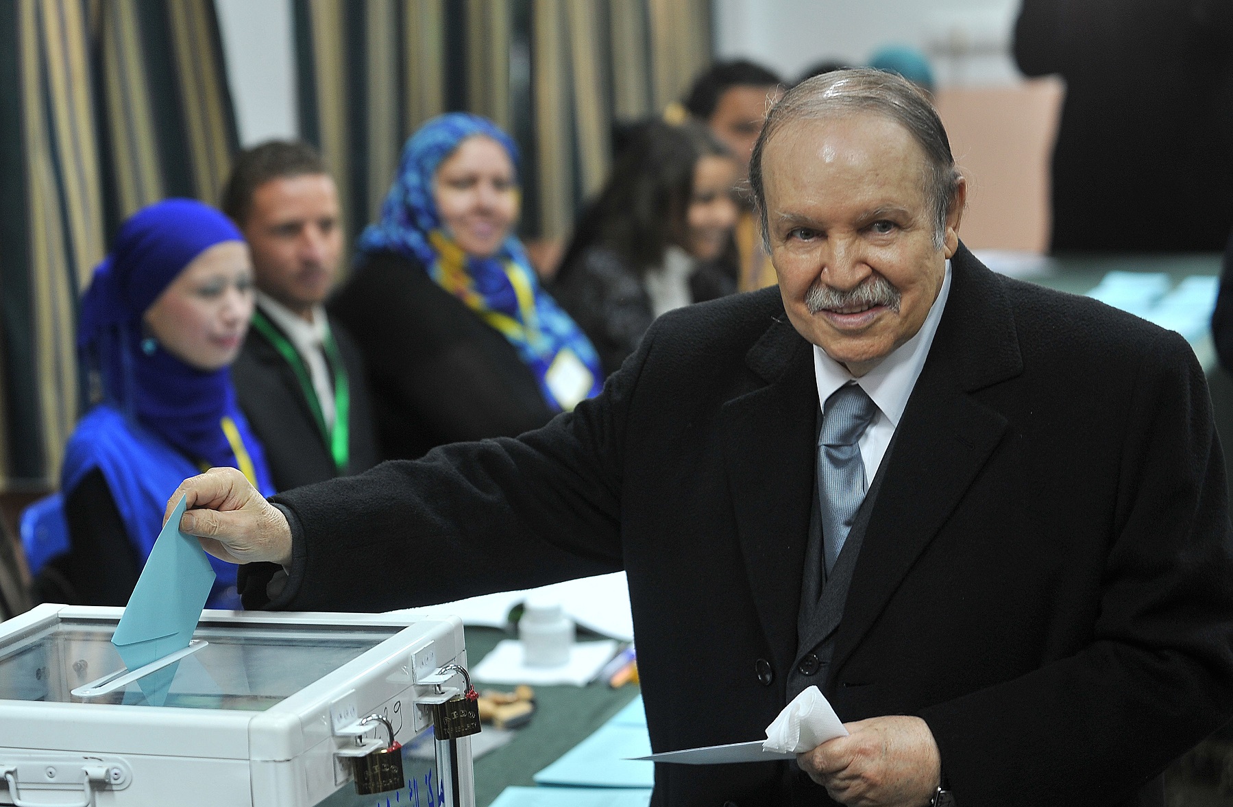 Bouteflika est considéré comme une force stabilisatrice du pays. New Press